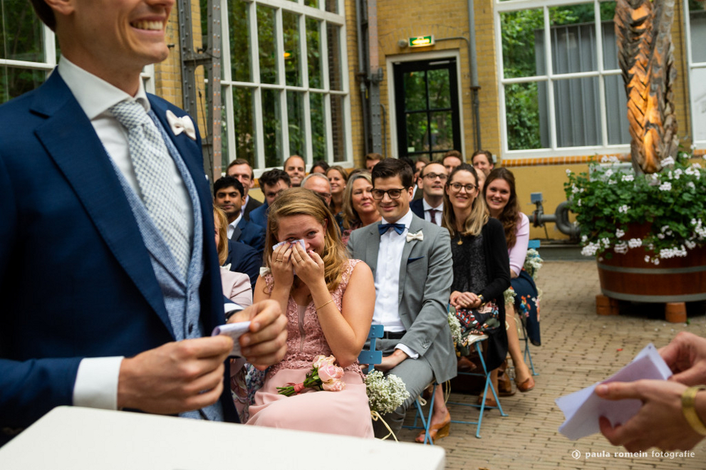 bruidspaar, trouwen, fotograaf, trouwfotograaf, Amsterdam, bruid, bruidegom, Hortus Botanicus , trouwceremonie