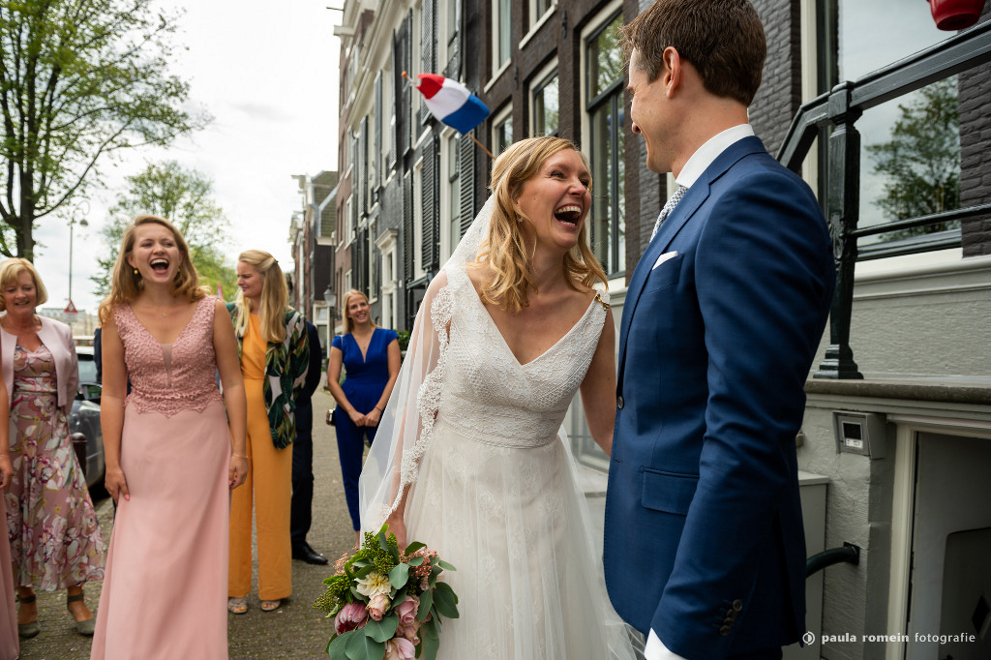 bruidspaar, trouwen, fotograaf, trouwfotograaf, Amsterdam, bruid, bruidegom